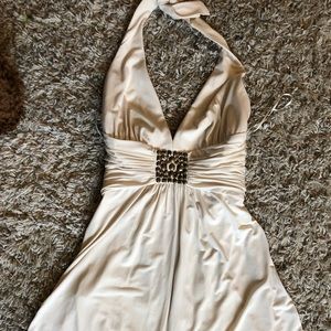 Max and Cleo Cream Dress